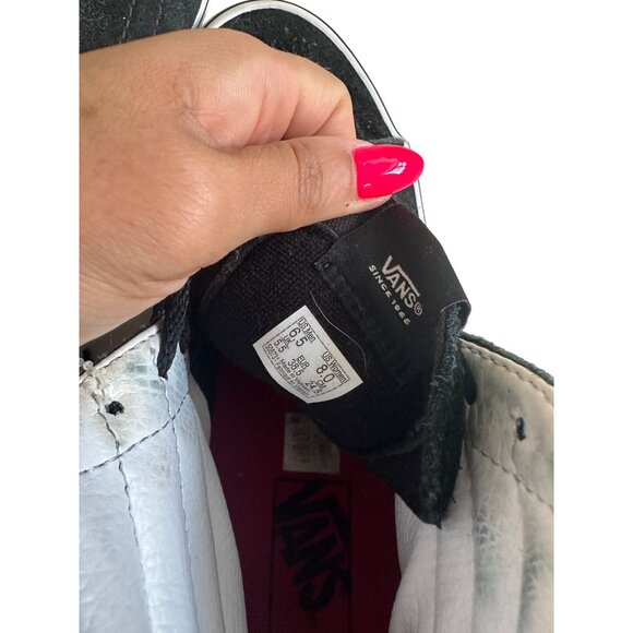 VANS Multicolor Swirl Logo Hi Top Sneakers Sz Mens 6.5 / Womens 8 - Picture 3 of 7